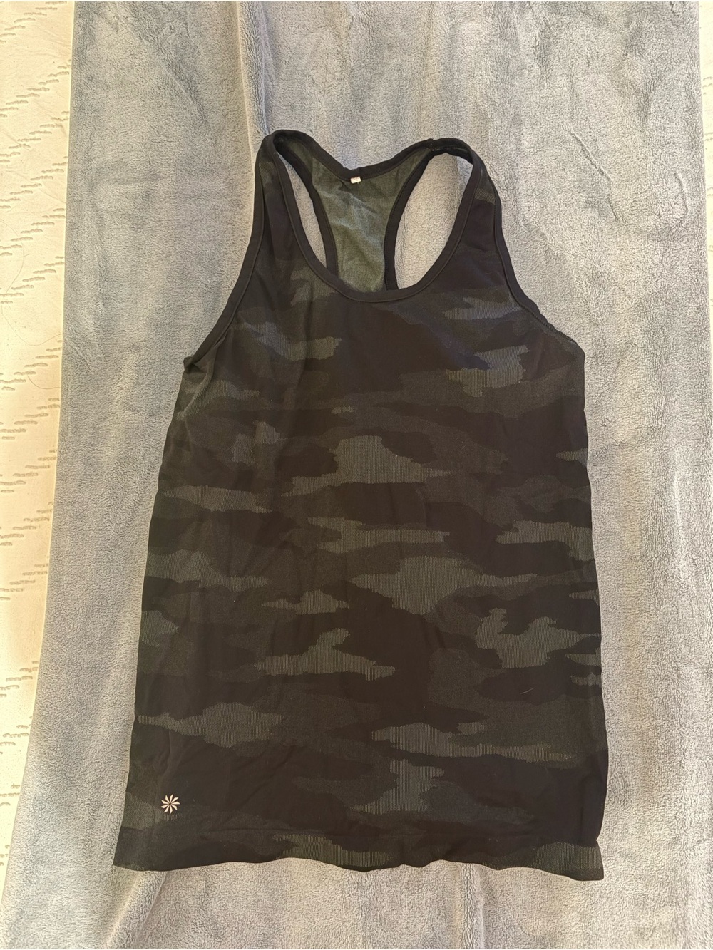 Women’s Athleta Black Camo Racerback Tank